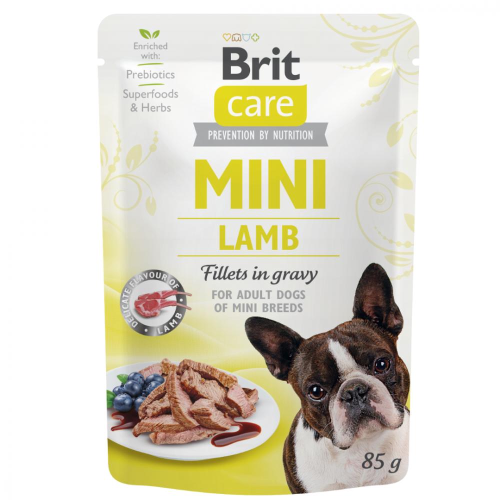 Brit咘莉-小型成犬餐包 肉汁羊肉片