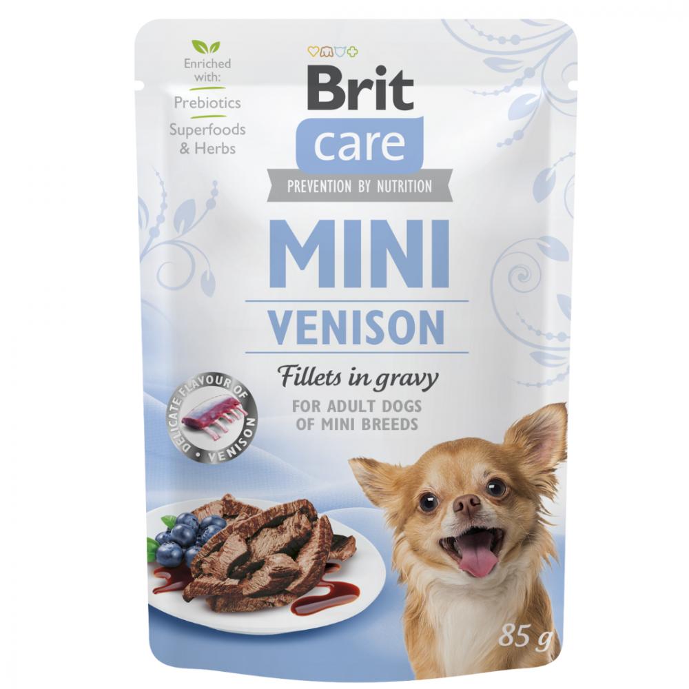 Brit咘莉-小型成犬餐包 肉汁鹿肉
